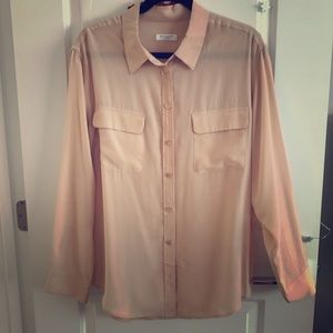 Rose blouse button down